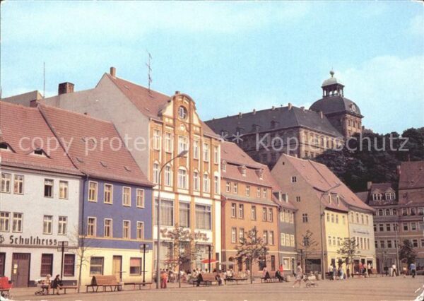 Weissenfels Saale Karl Marx Platz Schloss Neu Augustusbur