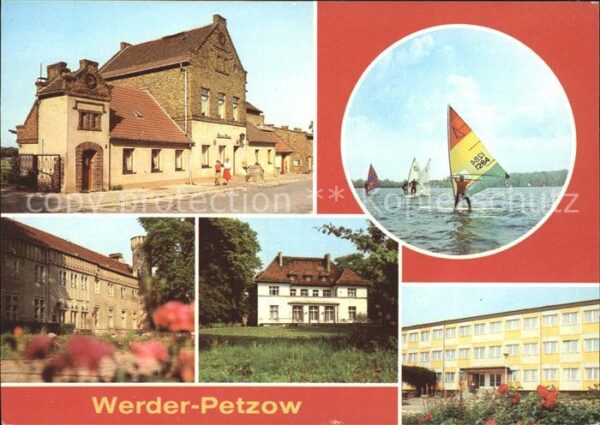 Petzow Gaststätte Windsurfing Schwielochsee Sc