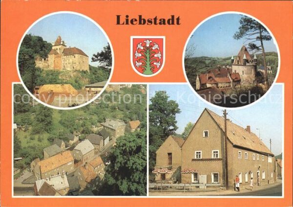 Liebstadt Schloss Kuckuckstein Teilansicht Stadts