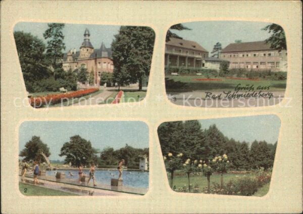 Bad Schmiedeberg Kurhaus Eisenmoorbad Freibad Sonnenpark