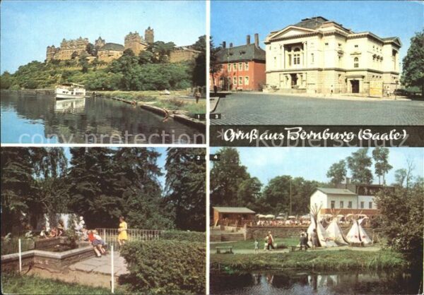 Bernburg Saale Schloss Kaffeegarten Paradies Goldfisch