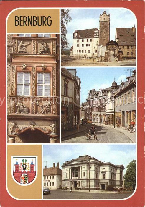Bernburg Saale Langes Haus Schloss Eingang Ernst Thälm
