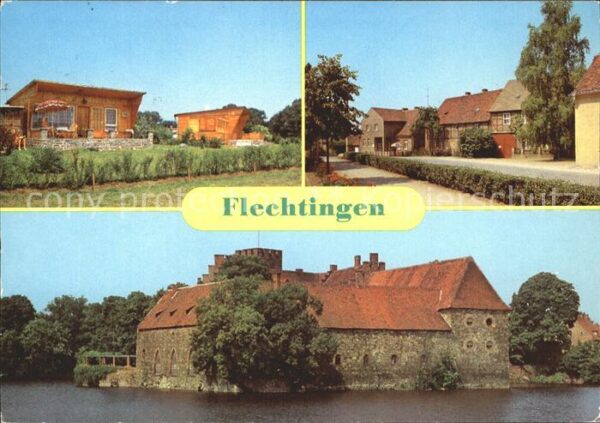 Flechtingen Bungalow Siedlung Lindenplatz Wasserbur