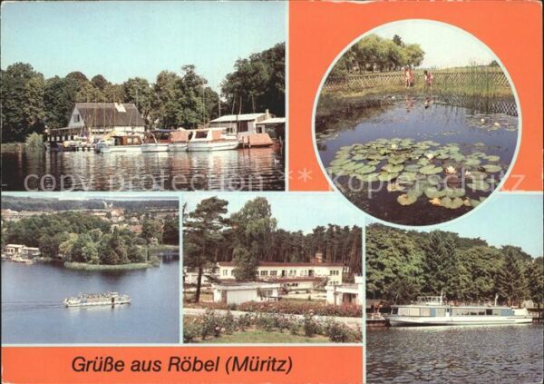 Roebel Mueritz Gaststätte Seglerheim Seerosenteich FDG