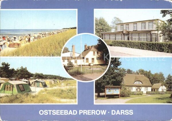 Prerow Ostseebad Strand FDGB Ferienheim Erholungsheim Ca