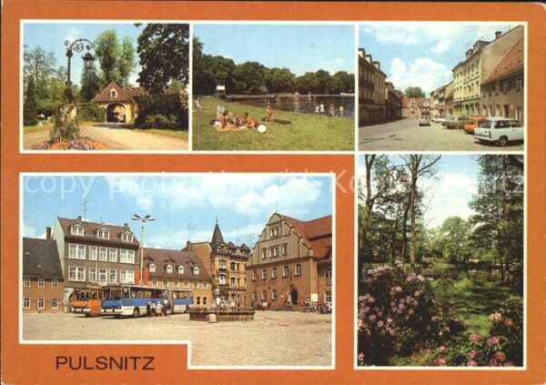Pulsnitz Sachsen Torhaus Walkmühlenbad Ernst Thälmann Pl