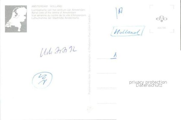 Amsterdam Niederlande Zentrum Fliegeraufnahme – Bild 2