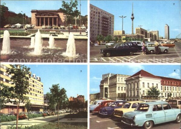 Berlin Mahnmal Unter den Linden Interhotel Kar