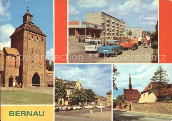 Bernau Berlin Steintor Puschkinstrasse Markt Georgen