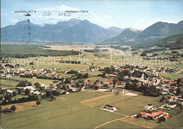 Bernau Chiemsee Ferienhotel Farbinger Hof Alpenpanorama