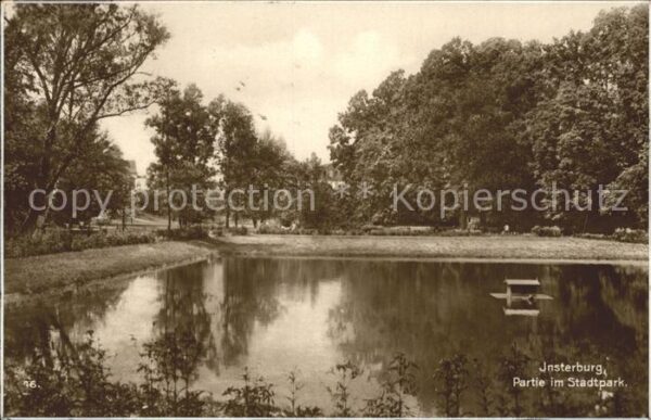 Insterburg Tschernjachowsk Partie im Stadtpark