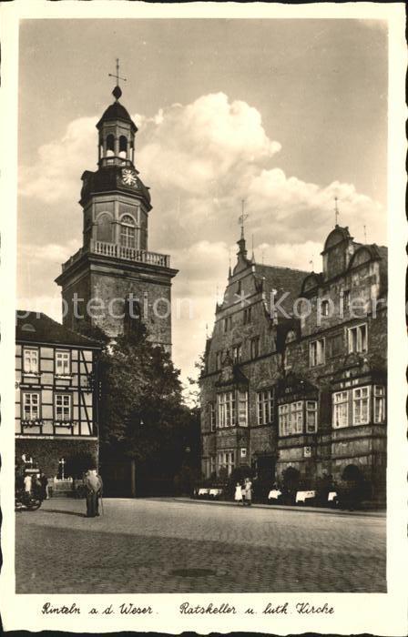 Rinteln Ratskeller und luth Kirche