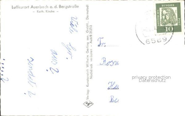 Auerbach Bergstrasse Kath Kirche – Bild 2