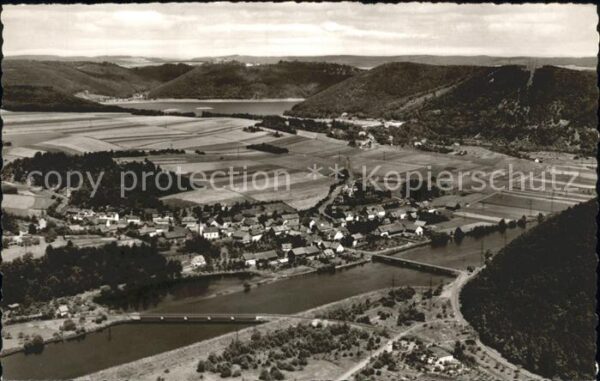 Hemfurth-Edersee Fliegeraufnahme
