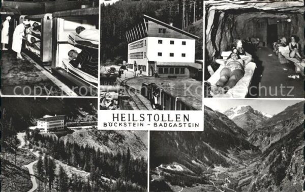 Badgastein Heilstollen Böckstein Teilansichten Pan