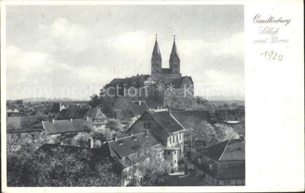 Quedlinburg Schloss und Dom