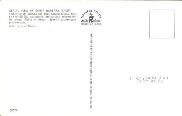 Santa Barbara California Fliegeraufnahme – Bild 2