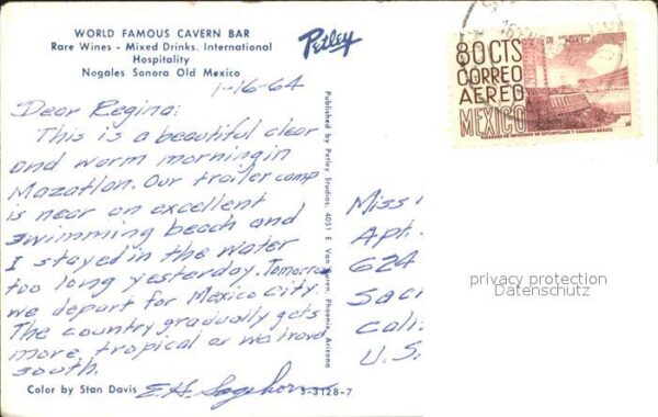 Nogales Sonora Word Famous Cavern Bar – Bild 2