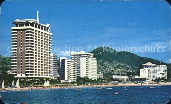 Acapulco Partial view Paraiso Marriott Hotel fro