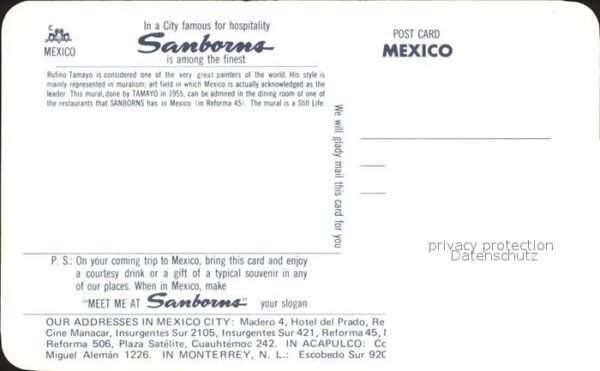 Mexico City Restaurant Sanoborns – Bild 2