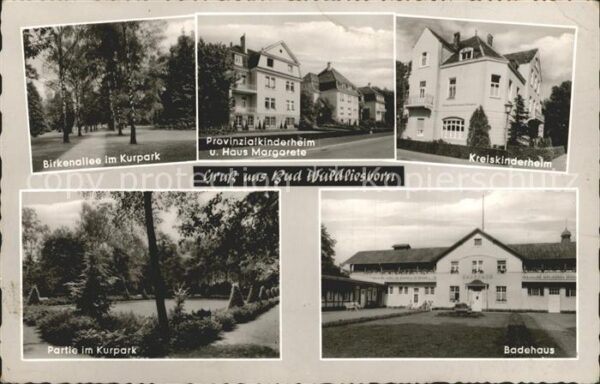 Bad Waldliesborn Birkenallee Provizialkinderheim Haus Ma