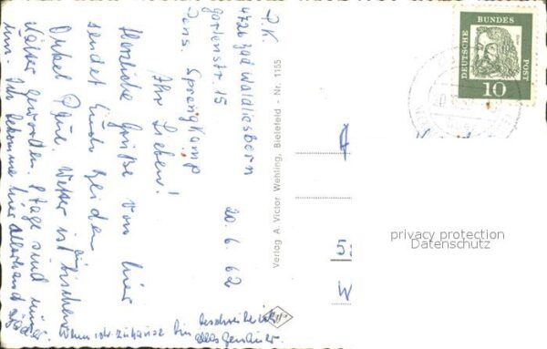 Bad Waldliesborn Birkenallee Provizialkinderheim Haus Ma – Bild 2