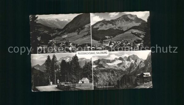 Russbachsaag Panorama Pass Gschütt Gablonzerhaus