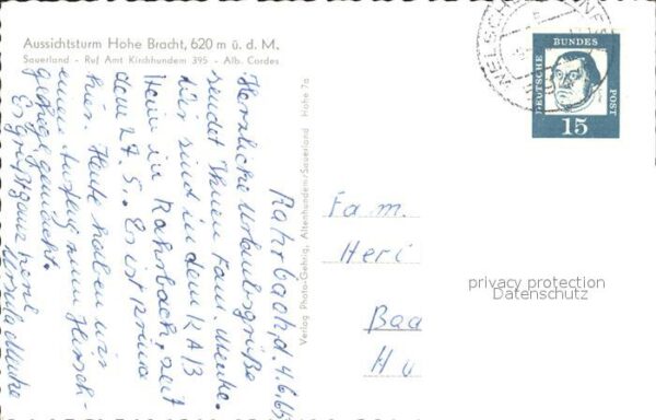 Kirchhundem Aussichtsturm Hohe Bracht – Bild 2