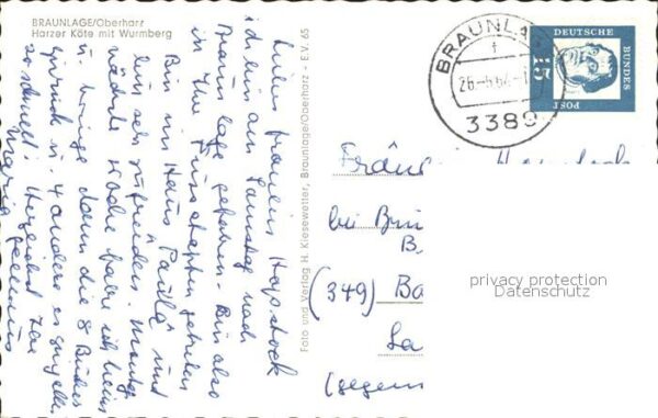 Braunlage Harzer Köte mit Wurmberg – Bild 2