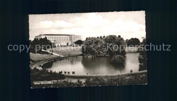 Bielefeld Oetker Konzernhalle Teich