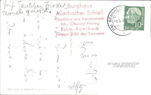 Auerbach Bergstrasse Auerbacher Schloss – Bild 2