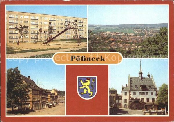 Poessneck Spielplatz Totalansicht Schuhgasse Rath
