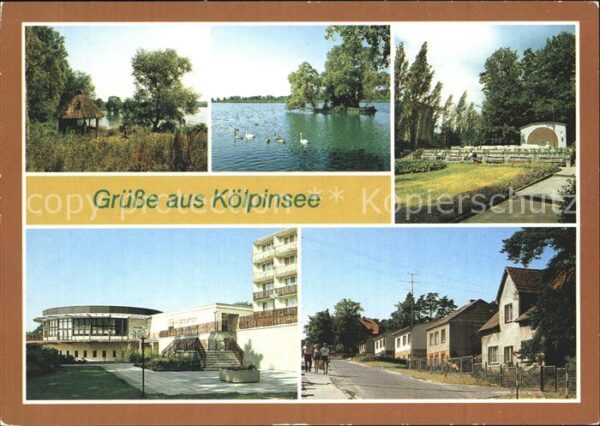 Koelpinsee Loddin Schilflaube Liebesinsel Konzertplatz FD
