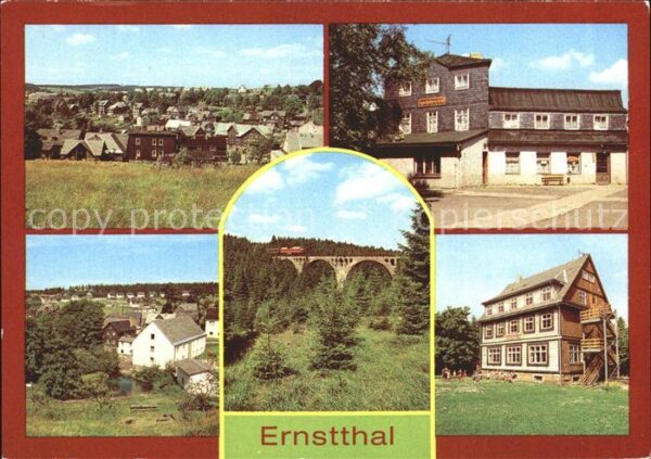 Ernstthal Teilansicht FDGB Erholungsheim Rennstei