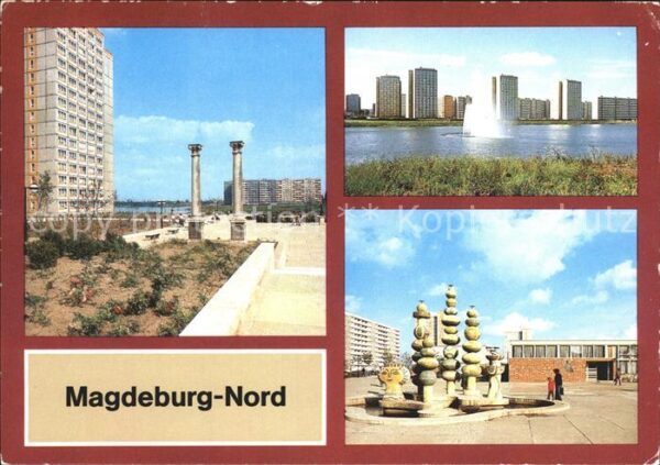Magdeburg Markowskiplatz Neustädter See Märchenbr