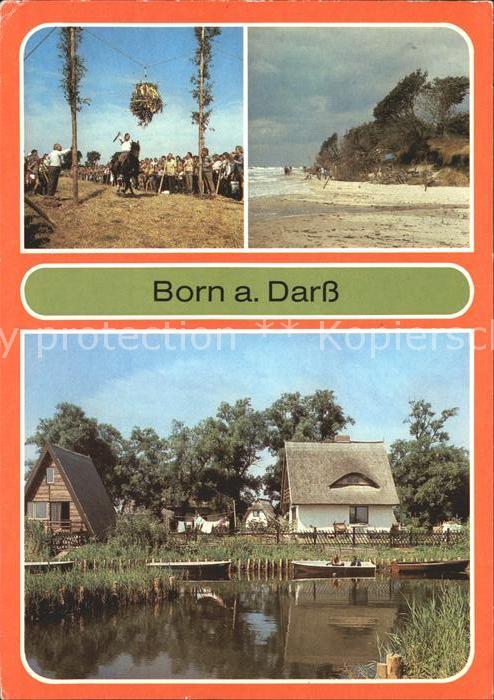 Born Darss Tonnenreiten Weststrand Kl Hafen