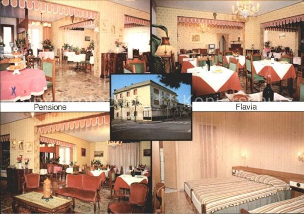 Lignano Sabbiadoro Pensione Flavia Gasträume Zimmer