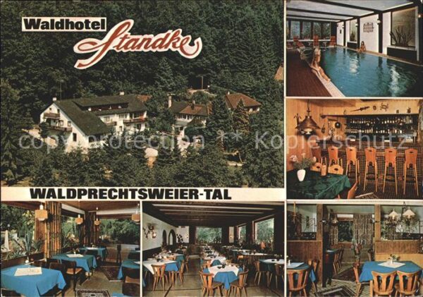 Waldprechtsweier Waldhotel Standke Gasträume Hallenbad B