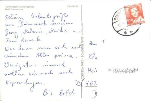 Dannemare Hummingen Campingplads Fliegeraufnahme – Bild 2