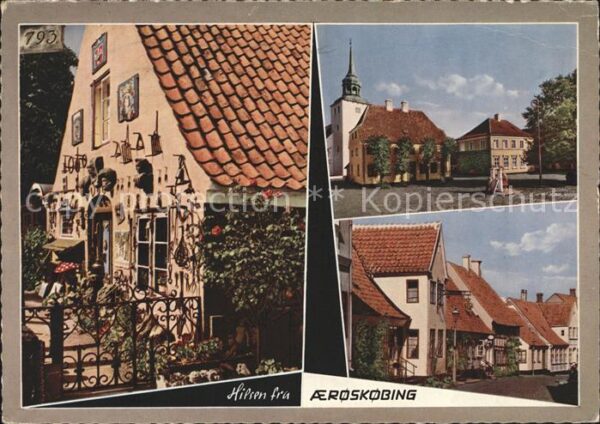 Aeroskobing Billedhuggerens Hus Torvet  Brogade