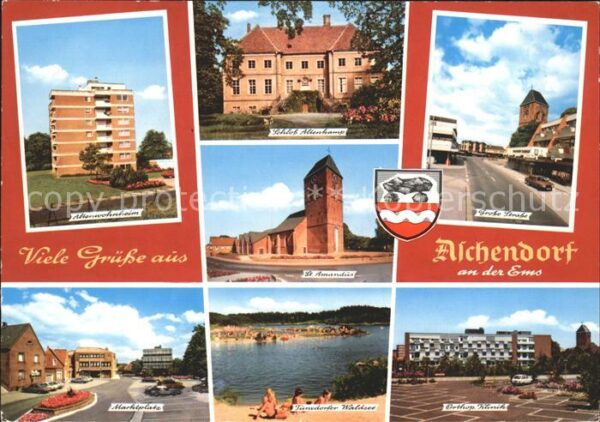 Aschendorf Ems Altenwohnheim Schloss St Amandus Gr Str