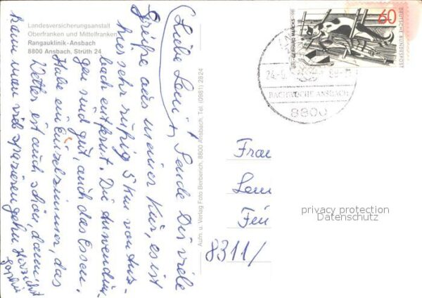 Ansbach Mittelfranken Rangauklinik Teilansichten – Bild 2