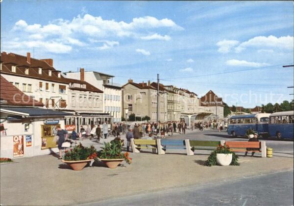 Siegburg Wilhelmstr mit Bus Bahnhof