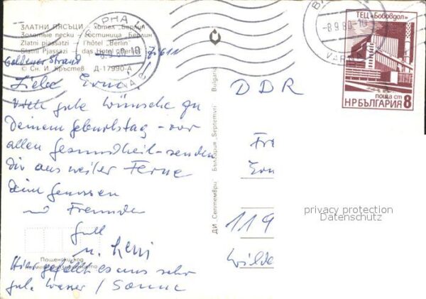 Slatni Pjasazi Hotel Berlin – Bild 2