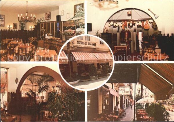 Bordighera Ristorante Pizzeria Chez Louis Gasträum