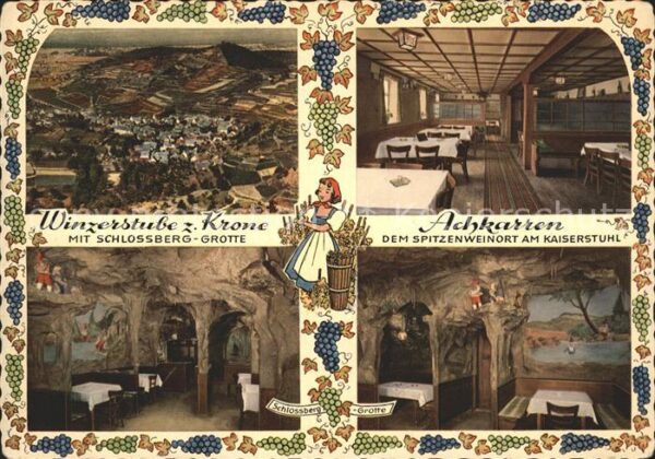 Achkarren Winzerstube zur Krone mit Schlossberg G
