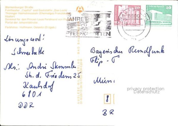 Saalfeld Saale Filmtheater Capitol Thüringer Heimatmus – Bild 2