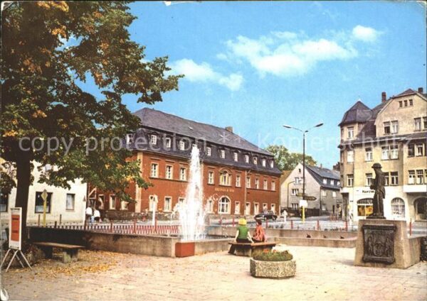 Brand-Erbisdorf Markt Fontäne
