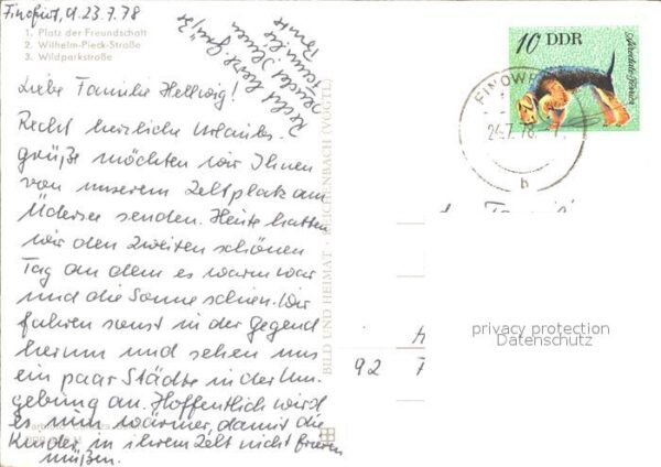 Eberswalde PdF Wilhelm Pieck Str Wildparkstr – Bild 2