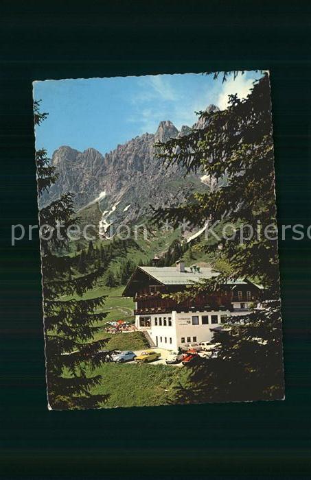 Arthurhaus mit Manndlwände am Hochkönig